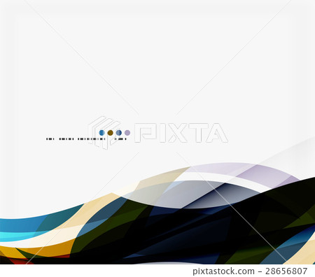Vector silk wave background Vector silk wave background 28656807
