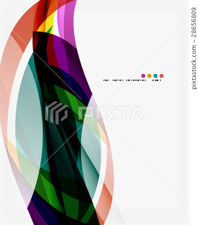 Vector silk wave background Vector silk wave background 28656809