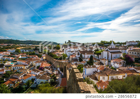 The landscape of Obidos The landscape of Obidos 28656872