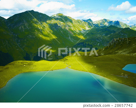 Lake in the mountains 28657742