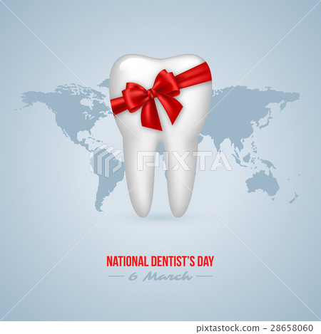 National Dentist's Day background. 28658060