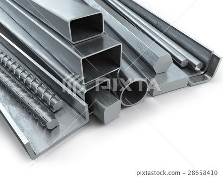 Different metal products. Stainless steel profiles Different metal products. Stainless steel profiles 28658410
