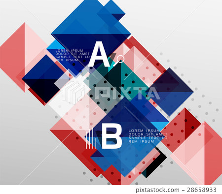 Vector square abstract background Vector square abstract background 28658933