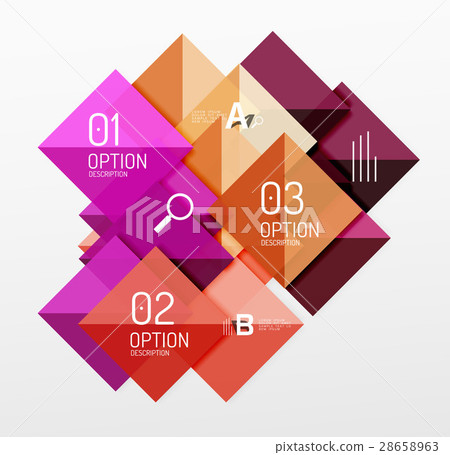 Vector square abstract background Vector square abstract background 28658963
