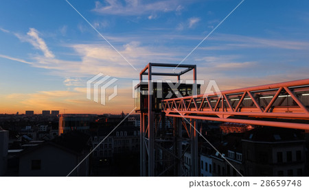 Brussels Poelaert's Perspective Elevator 28659748