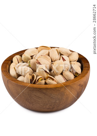 Heap of salted pistachio nuts Heap of salted pistachio nuts 28662714