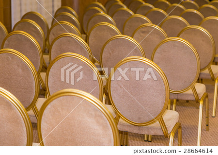 rank of empty chairs in vintage style rank of empty chairs in vintage style 28664614