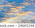 Orange sky background texture 28665298