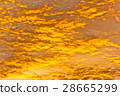 Orange sky background texture 28665299