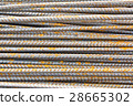 Steel bar background texture 28665302