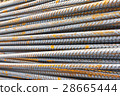 Steel bar background texture 28665444