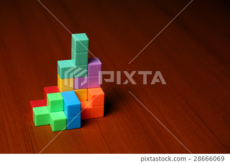 Colorful block puzzle Colorful block puzzle 28666069