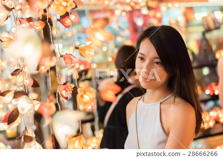 woman traveling and shopping woman traveling and shopping 28666266