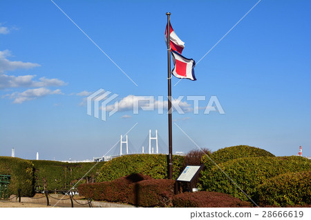 Hill Park where Yokohama · Harbor can be seen Hill Park where Yokohama · Harbor can be seen 28666619