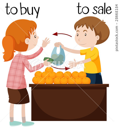 Fruit seller selling oranges Fruit seller selling oranges 28668184