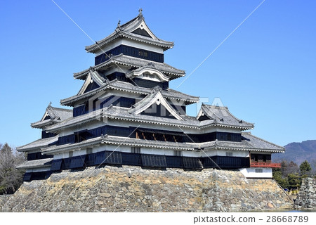 Matsumoto landscape National Treasure Matsumoto Castle 28668789