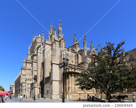 Cathedral of Seville -- Andalusia, Spain Cathedral of Seville -- Andalusia, Spain 28669484