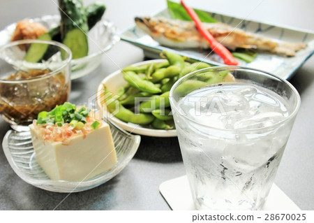 Summer shochu rock and snacks Summer shochu rock and snacks 28670025