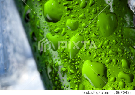 Perfectly chilled beer, in ideal yellow color Perfectly chilled beer, in ideal yellow color 28670453