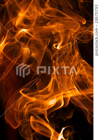 Abstract detail flame Abstract detail flame 28670793