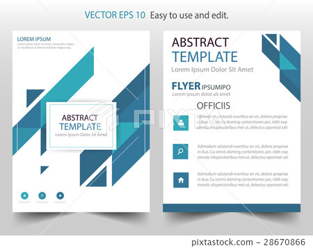 Blue triangle annual report Brochure template Blue triangle annual report Brochure template 28670866