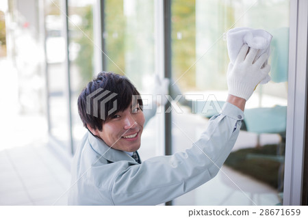 窗口擦除兼職男性 28671659