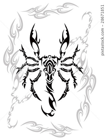 Tribal scorpion Tribal scorpion 28671851