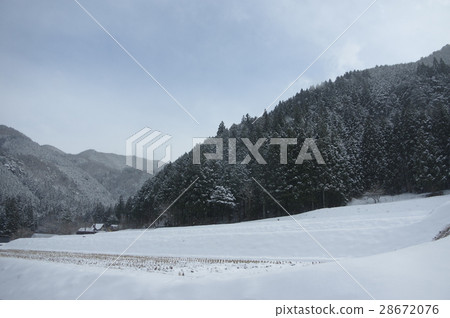 Seseragito高速公路雪景 Seseragito高速公路雪景 28672076