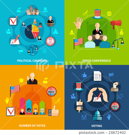 Elections Concept Set Elections Concept Set 28672402
