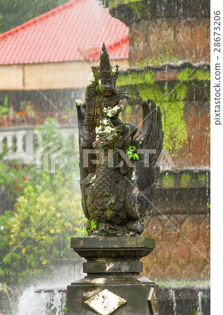 Water Palace of Tirta Gangga. Landmark in Bali 28673206