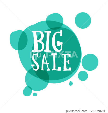 flat design sale stickers. 28679691