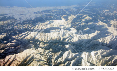 從飛機上看到的Iiyoseyama 28680002