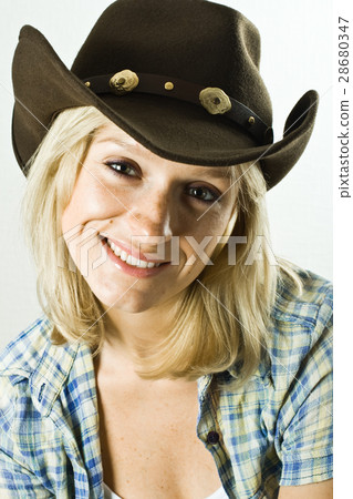 pretty western woman 28680347