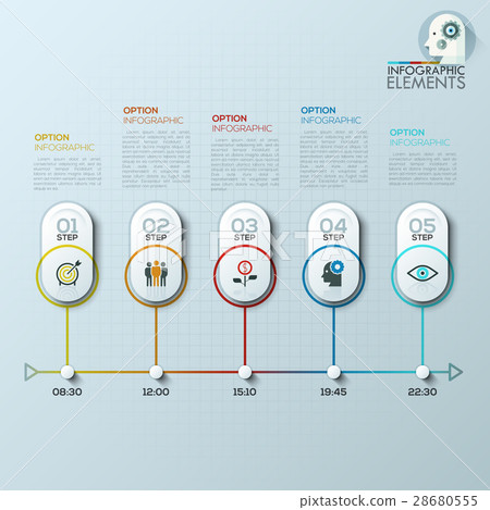 Modern infographics options banner. Modern infographics options banner. 28680555