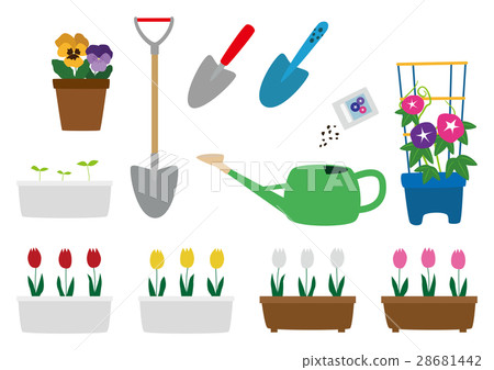Gardening illustration 28681442