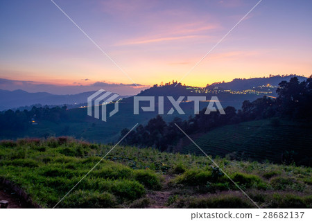 Mon cham, Mon jam, landscape sunset twilight 28682137