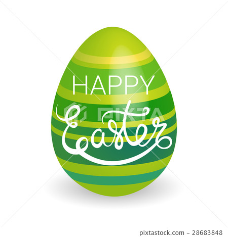 Easter Decorated Colorful Egg Holiday Symbols 28683848