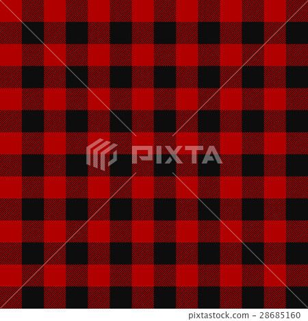 Lumberjack seamless plaid pattern 28685160