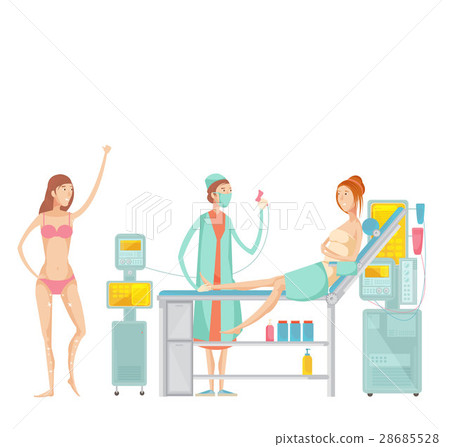 Epilation Flat Set - Stock Illustration [28685528] - PIXTA