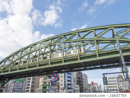 在千代田區的Changpyeong橋樑橋樑 在千代田區的Changpyeong橋樑橋樑 28687765