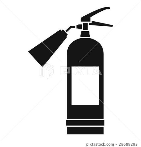 Fire extinguisher icon, simple style Fire extinguisher icon, simple style 28689292