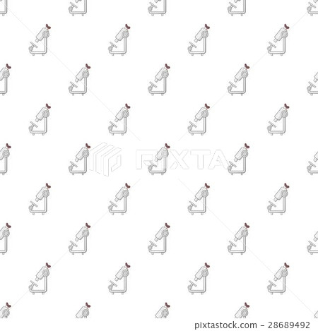 Microscope pattern, cartoon style 28689492