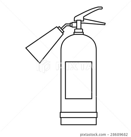 Fire extinguisher icon, outline style Fire extinguisher icon, outline style 28689682