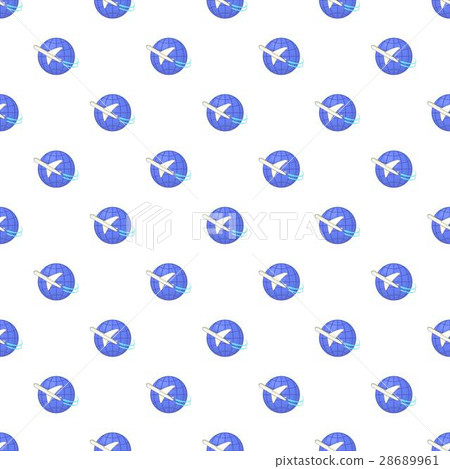 Traveling by a plane pattern, cartoon style Traveling by a plane pattern, cartoon style 28689961