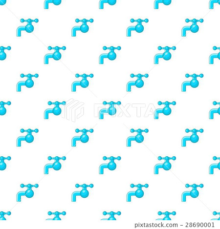 Water tap with knob pattern, cartoon style 28690001