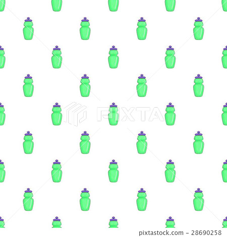 Flask for water pattern, cartoon style 28690258