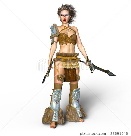 Female fighter Female fighter 28691946