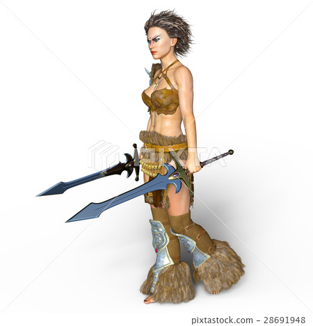Female fighter Female fighter 28691948