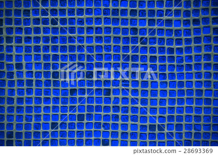 Blue Mosaic Background Blue Mosaic Background 28693369