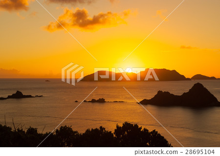 奄美大島的日落 28695104